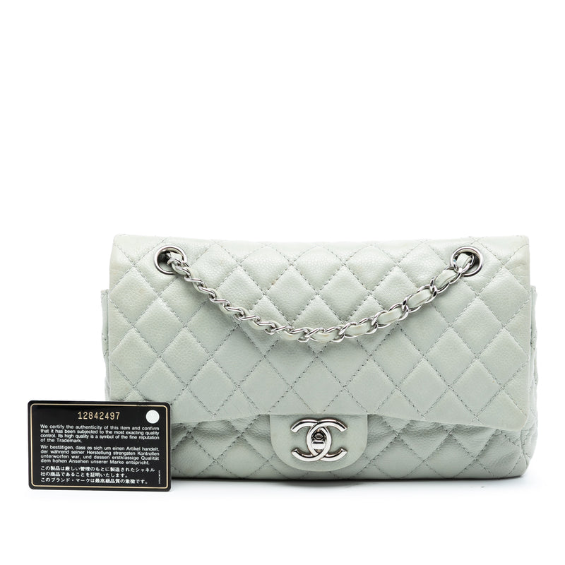 Medium Classic Caviar Double Flap - Image 8