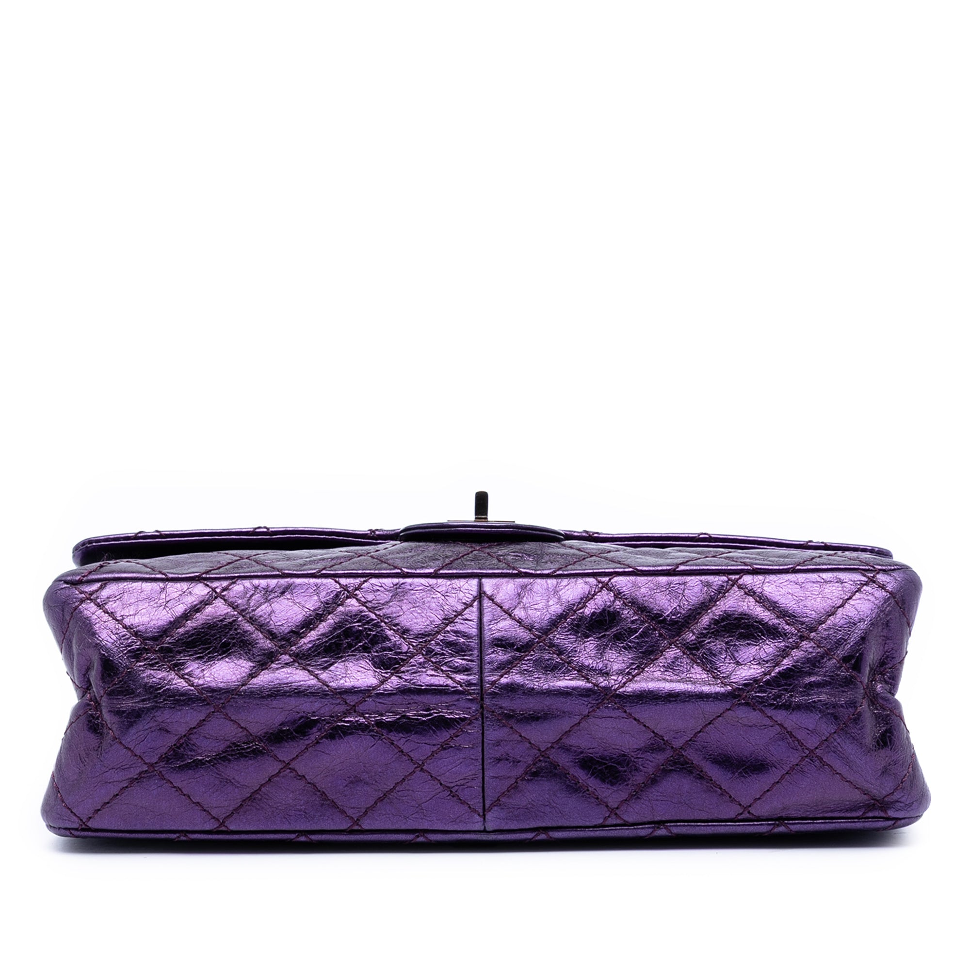 Quilted Metallic Calfskin Reissue 2.55 Double Flap 226 - Image 3