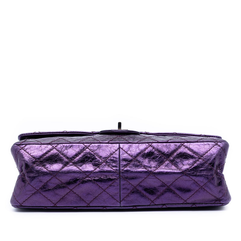 Quilted Metallic Calfskin Reissue 2.55 Double Flap 226 - Image 3