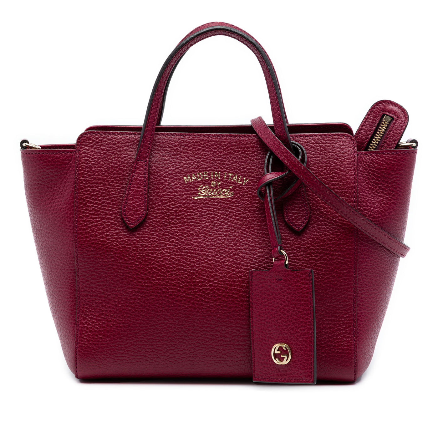 Mini Leather Swing Satchel - Image 1