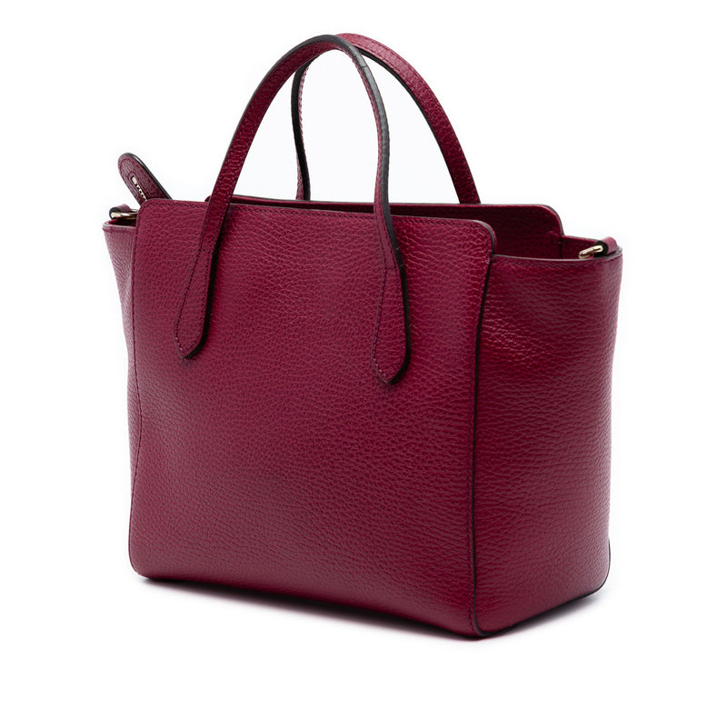Mini Leather Swing Satchel - Image 2