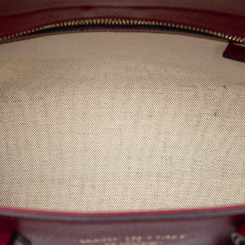 Mini Leather Swing Satchel - Image 4