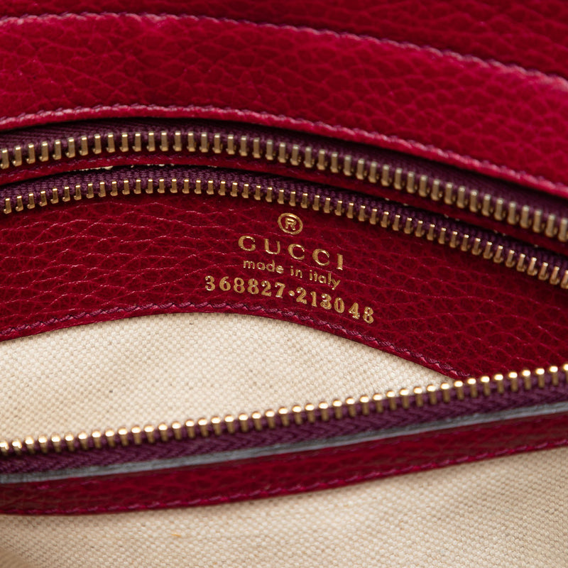 Mini Leather Swing Satchel - Image 5