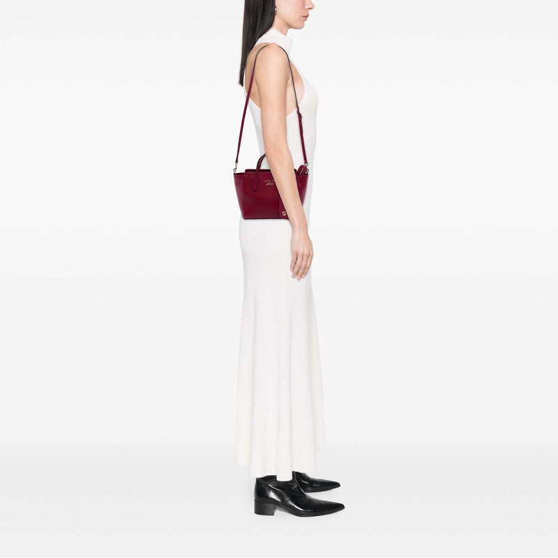 Mini Leather Swing Satchel - Image 6