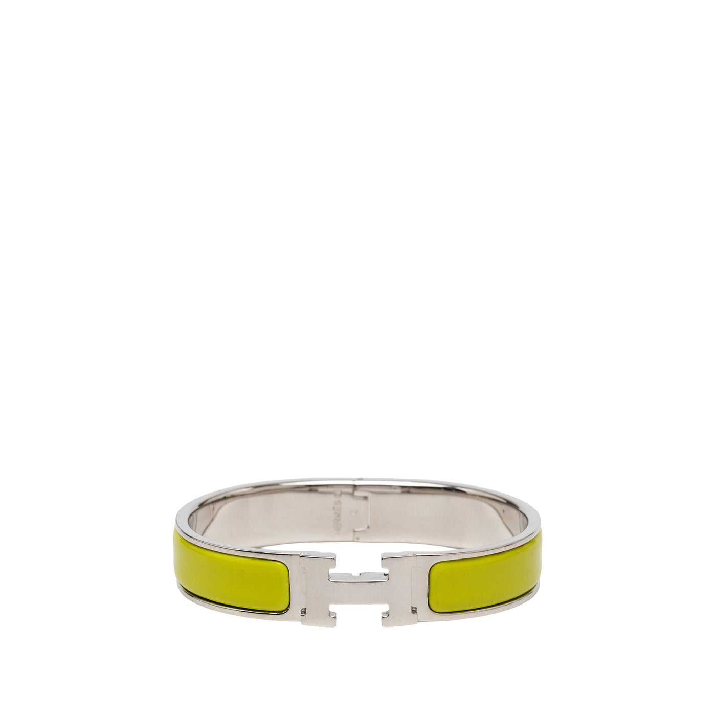 Narrow Enamel Clic H Bracelet GM - Image 1