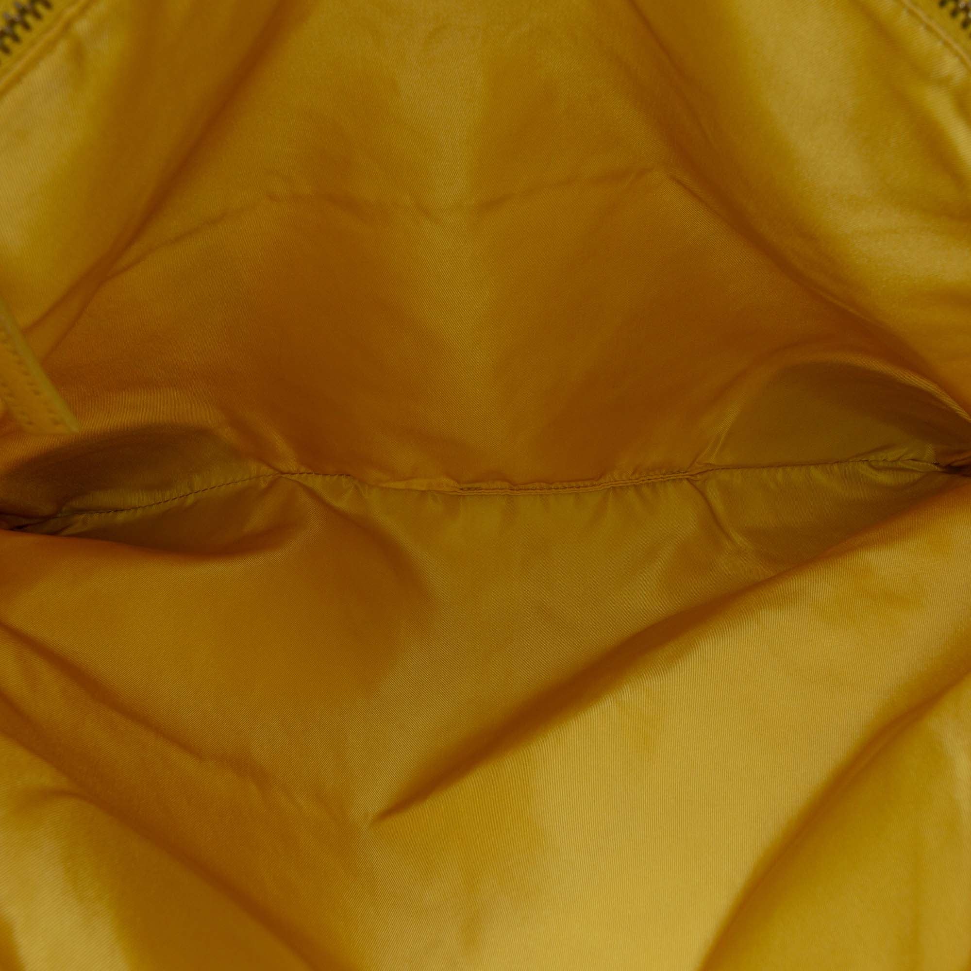 Vitello Trimmed Canvas Canapa Tote - Image 4