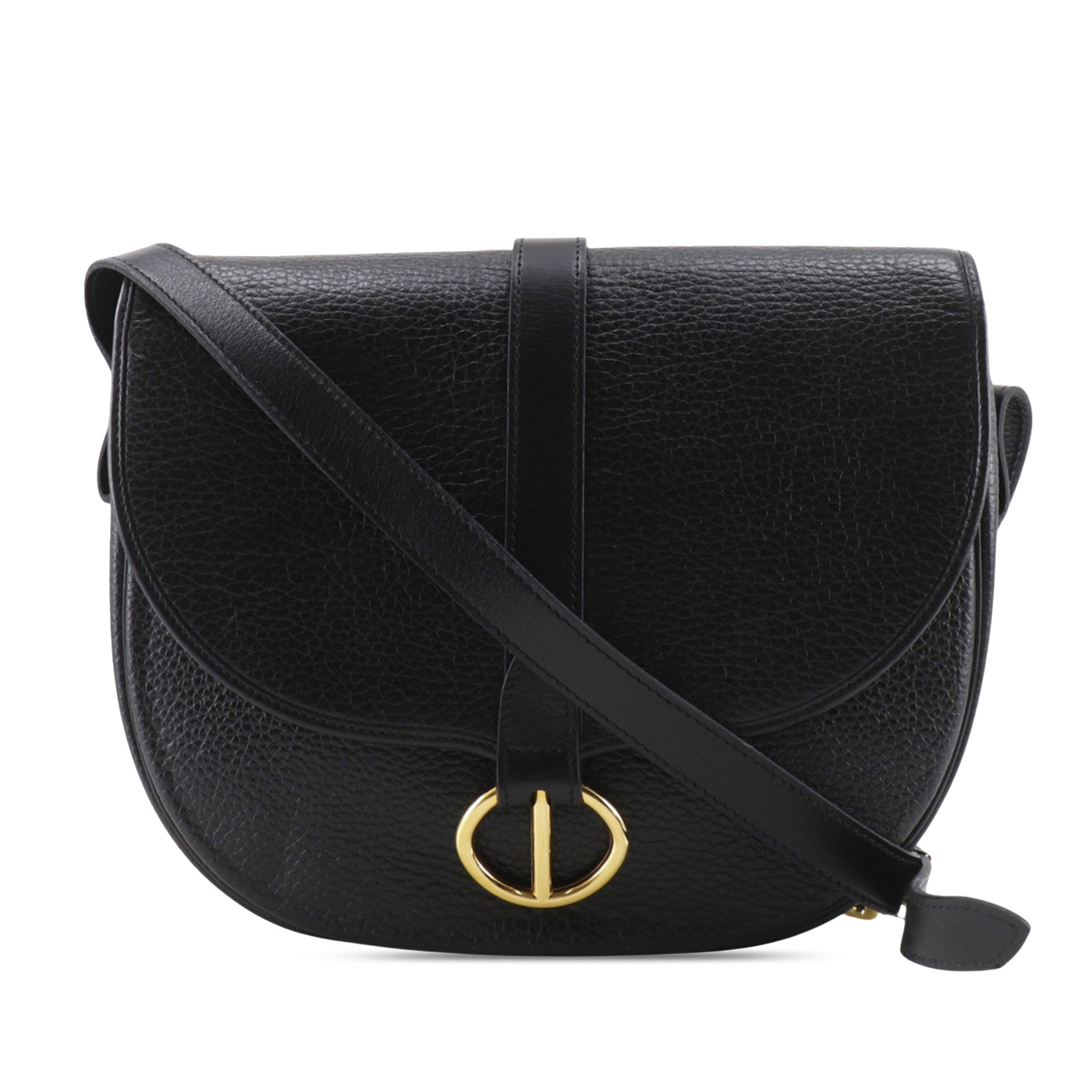 Leather Flap Crossbody - Image 1