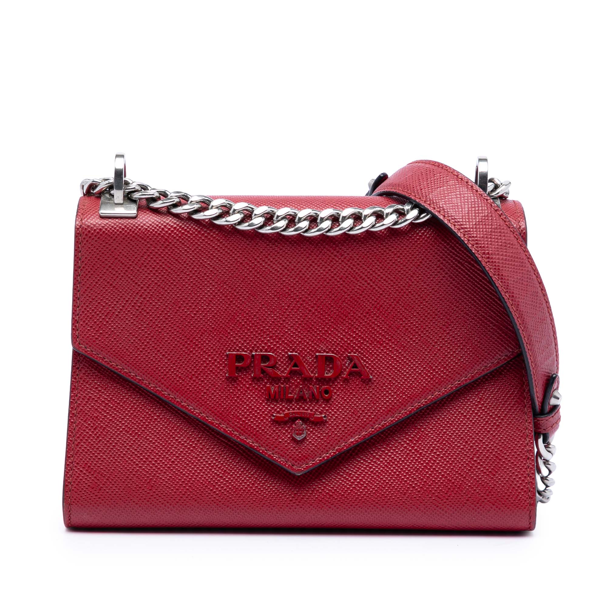 Saffiano Cuir Monochrome Envelope Crossbody - Image 1