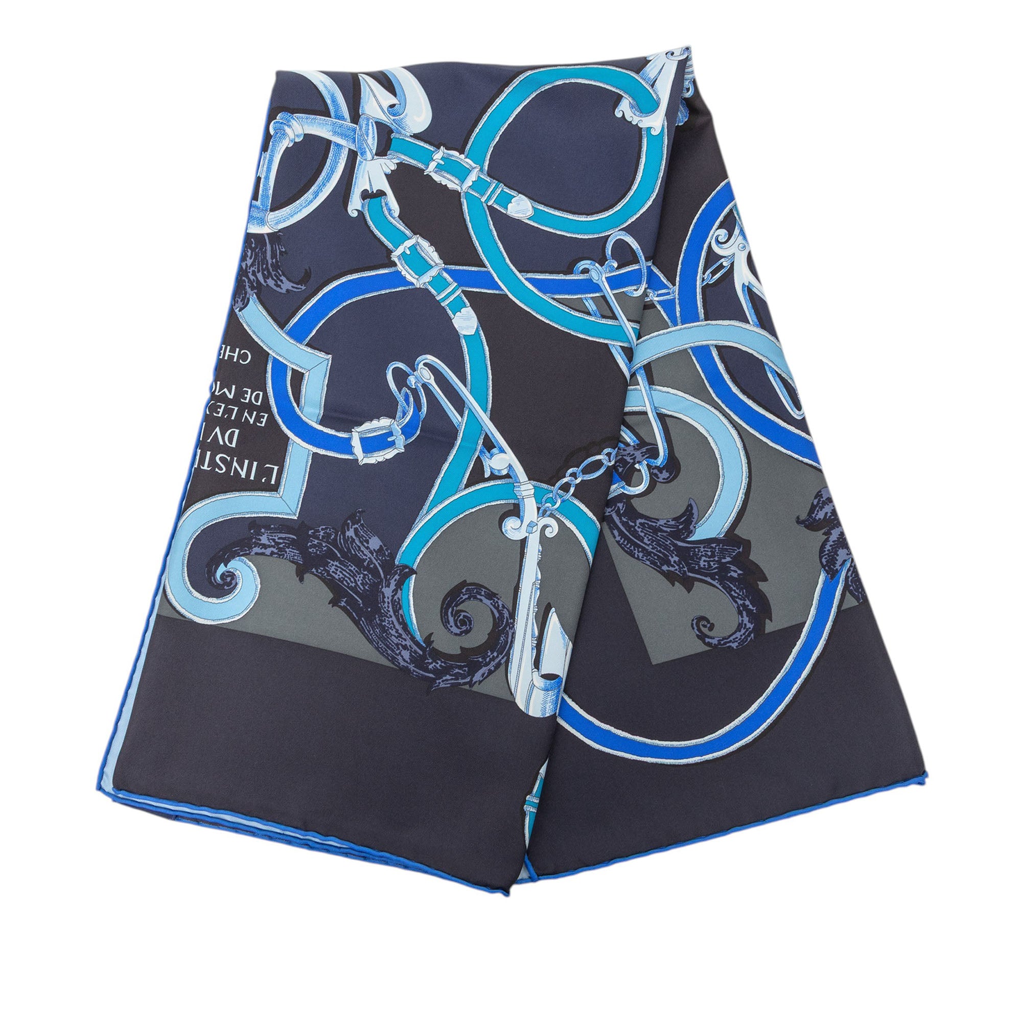 Par Mefsire Antoine De Plvvinel Silk Scarf 90 - Image 1
