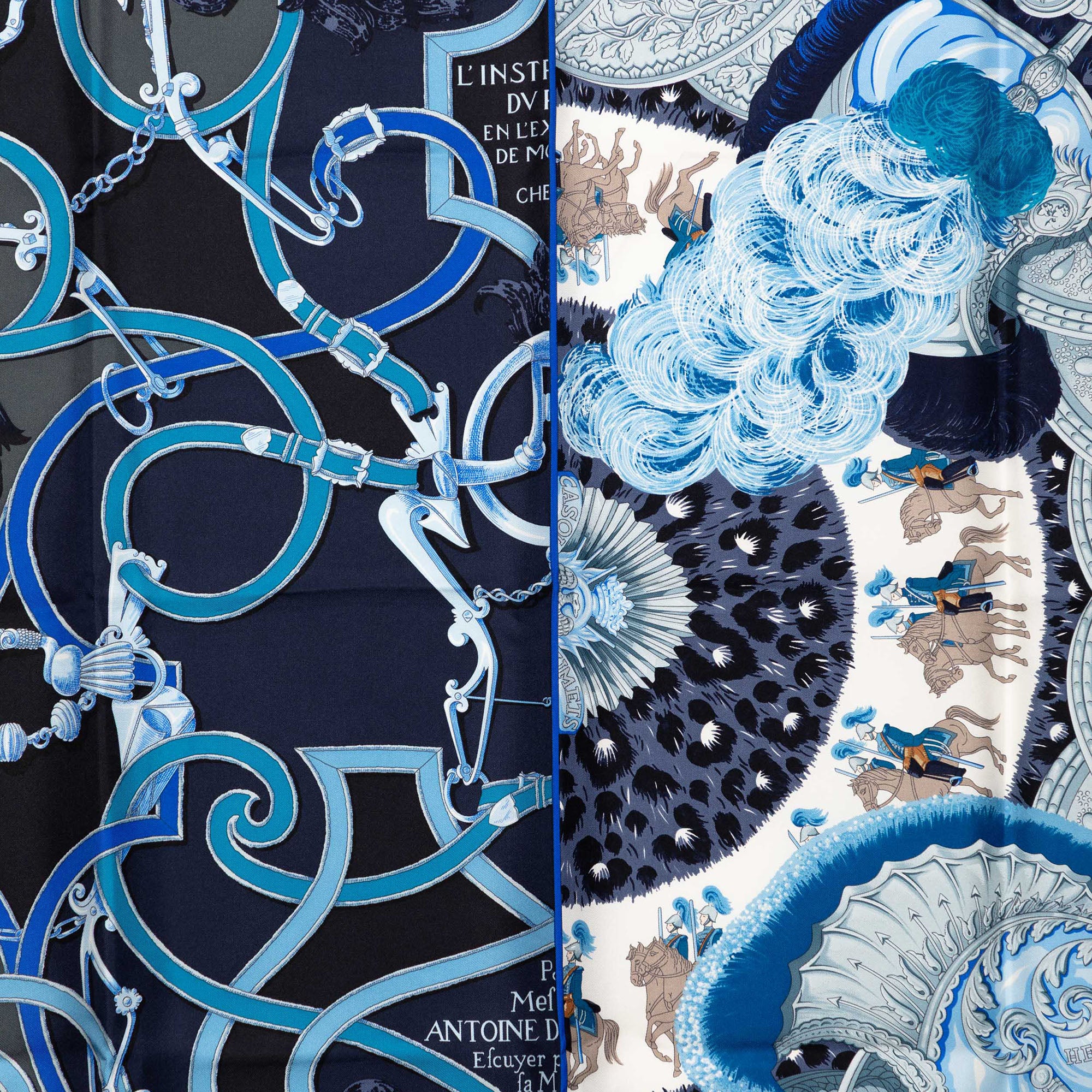 Par Mefsire Antoine De Plvvinel Silk Scarf 90 - Image 2