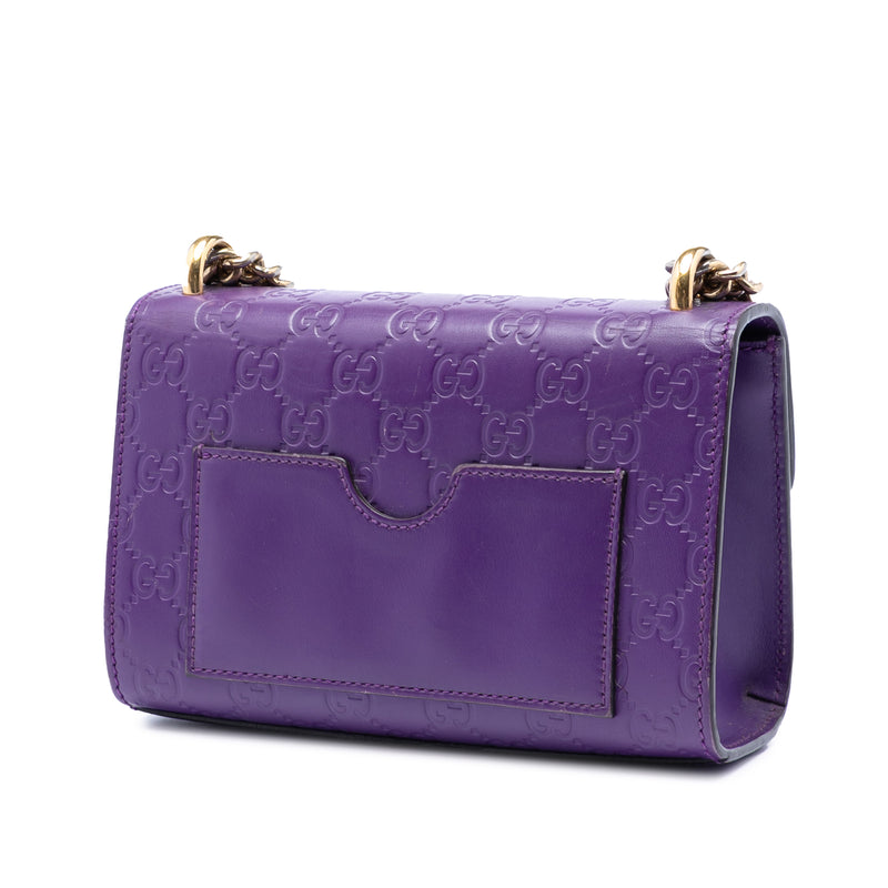 Small Guccissima Padlock Crossbody - Image 2