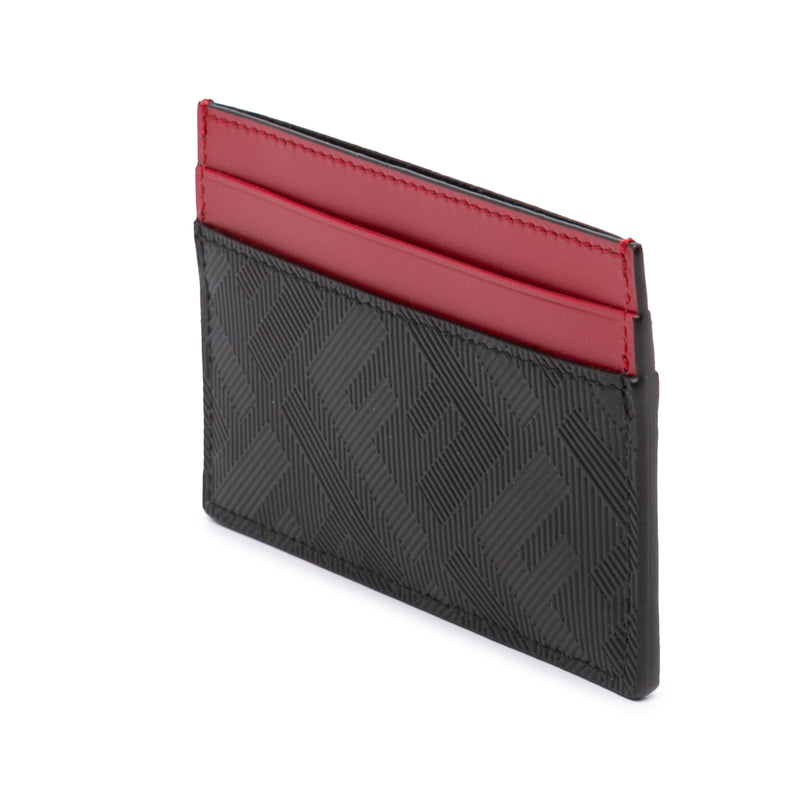 Zucca Shadow Calfskin Colorblock Card Holder - Image 2