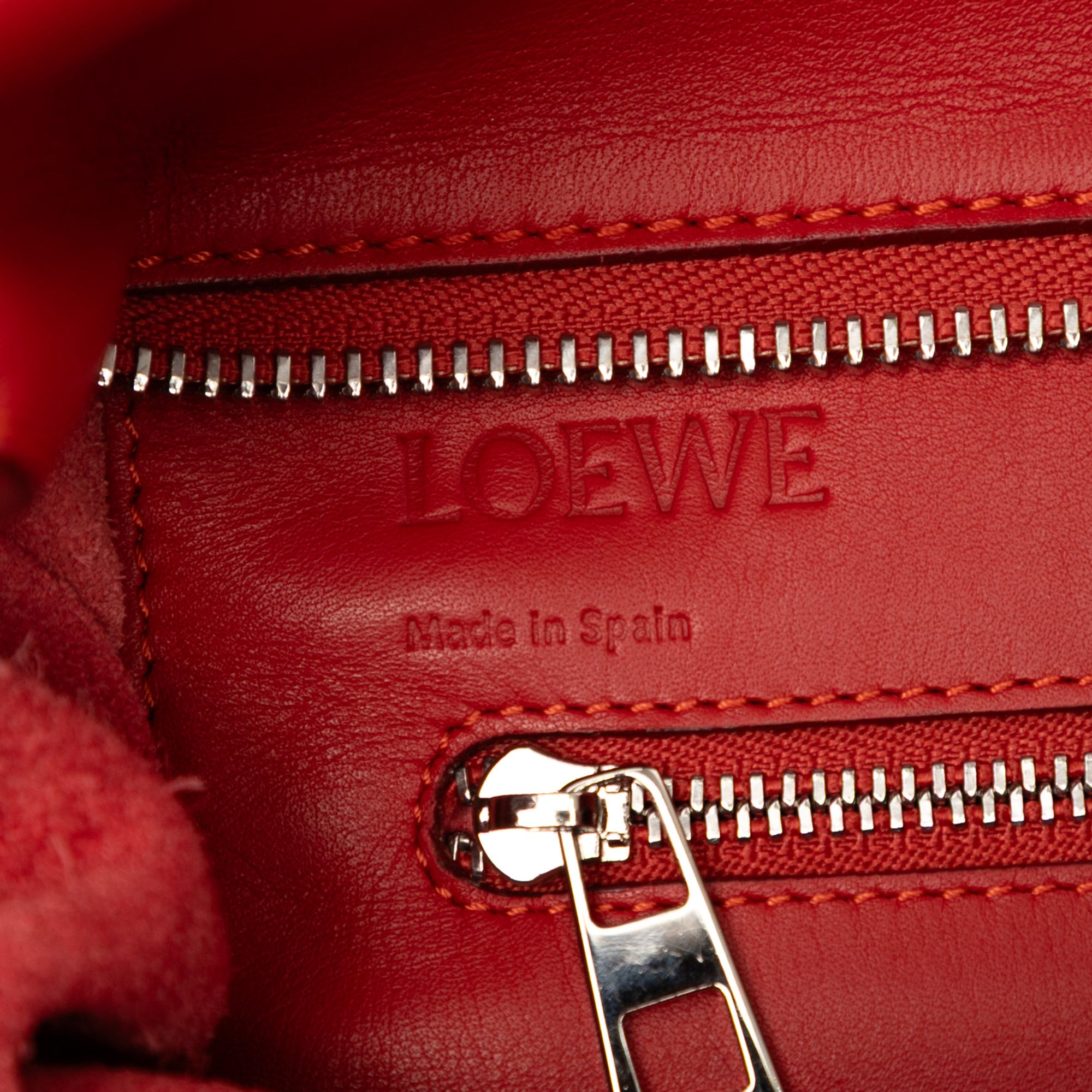 Leather Anagram Shopper Tote - Image 6