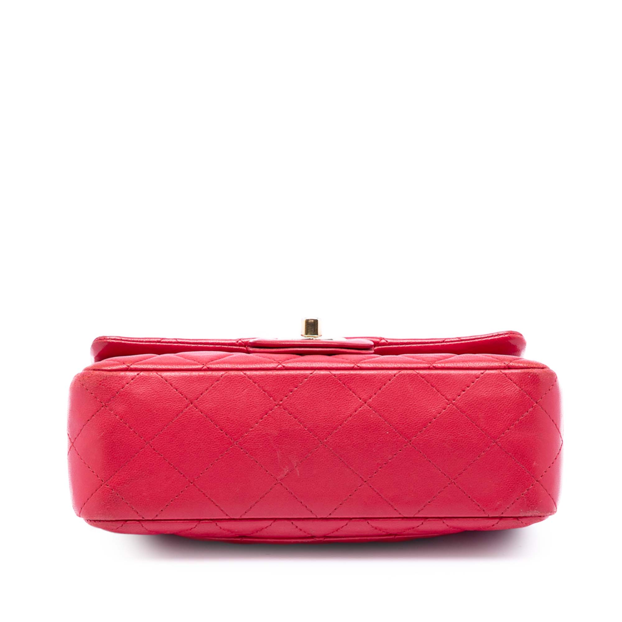 Mini Rectangular Classic Lambskin Single Flap - Image 3