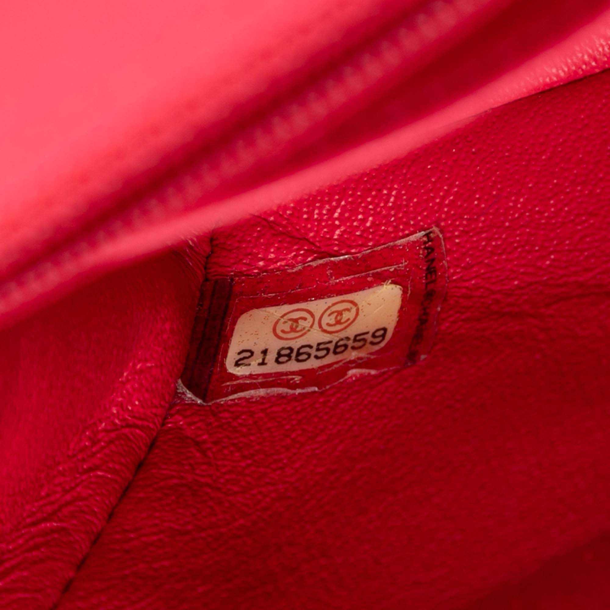 Mini Rectangular Classic Lambskin Single Flap - Image 6