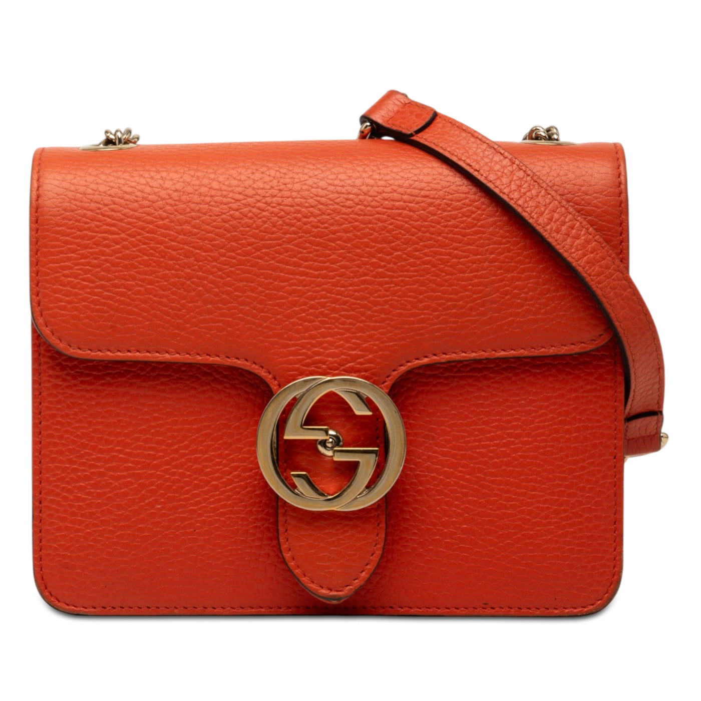 Small Dollar Calfskin Interlocking G Crossbody - Image 1