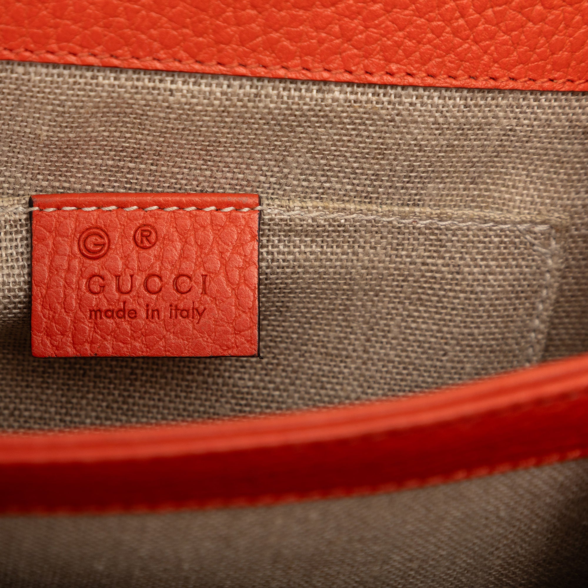 Small Dollar Calfskin Interlocking G Crossbody - Image 5