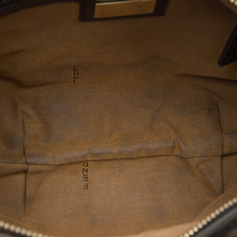 Zucca Canvas Chef Chain Hobo - Image 4