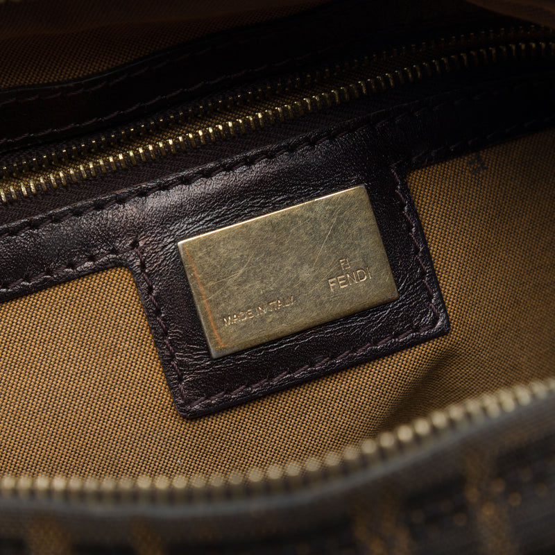 Zucca Canvas Chef Chain Hobo - Image 5