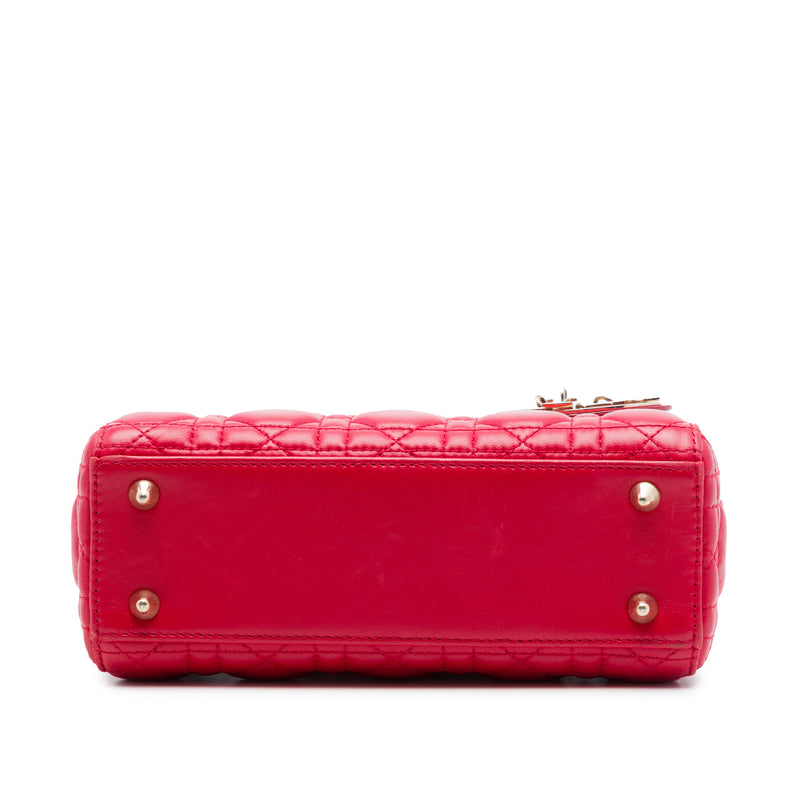 Small Lambskin Cannage My ABCDior Lady Dior - Image 3