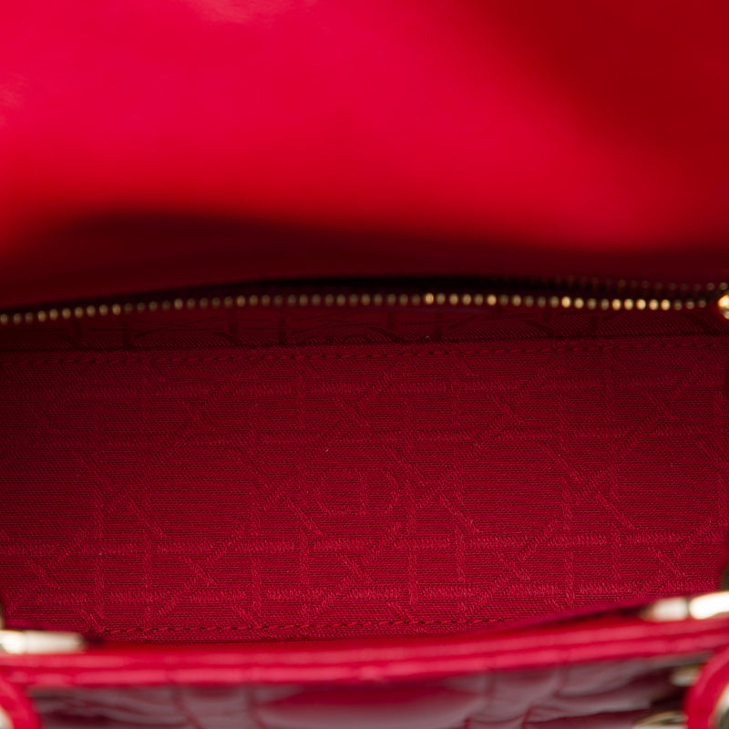 Small Lambskin Cannage My ABCDior Lady Dior - Image 4