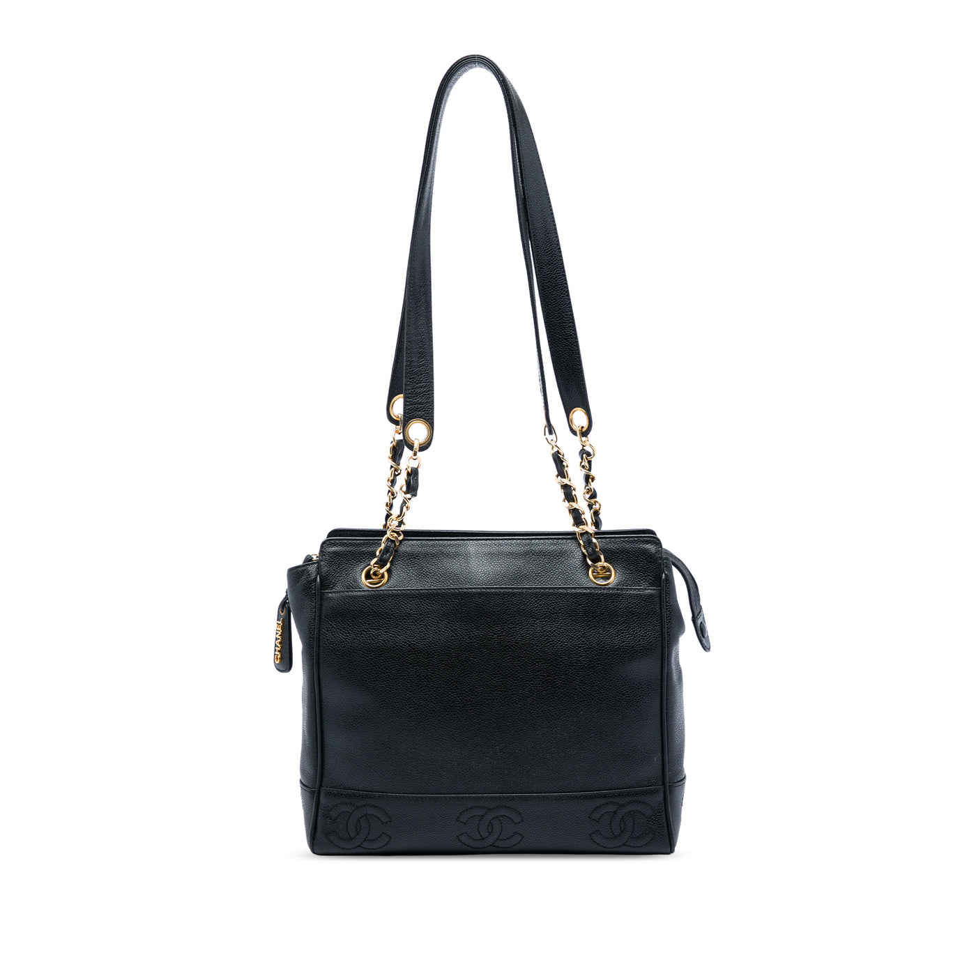 Triple CC Caviar Tote - Image 1