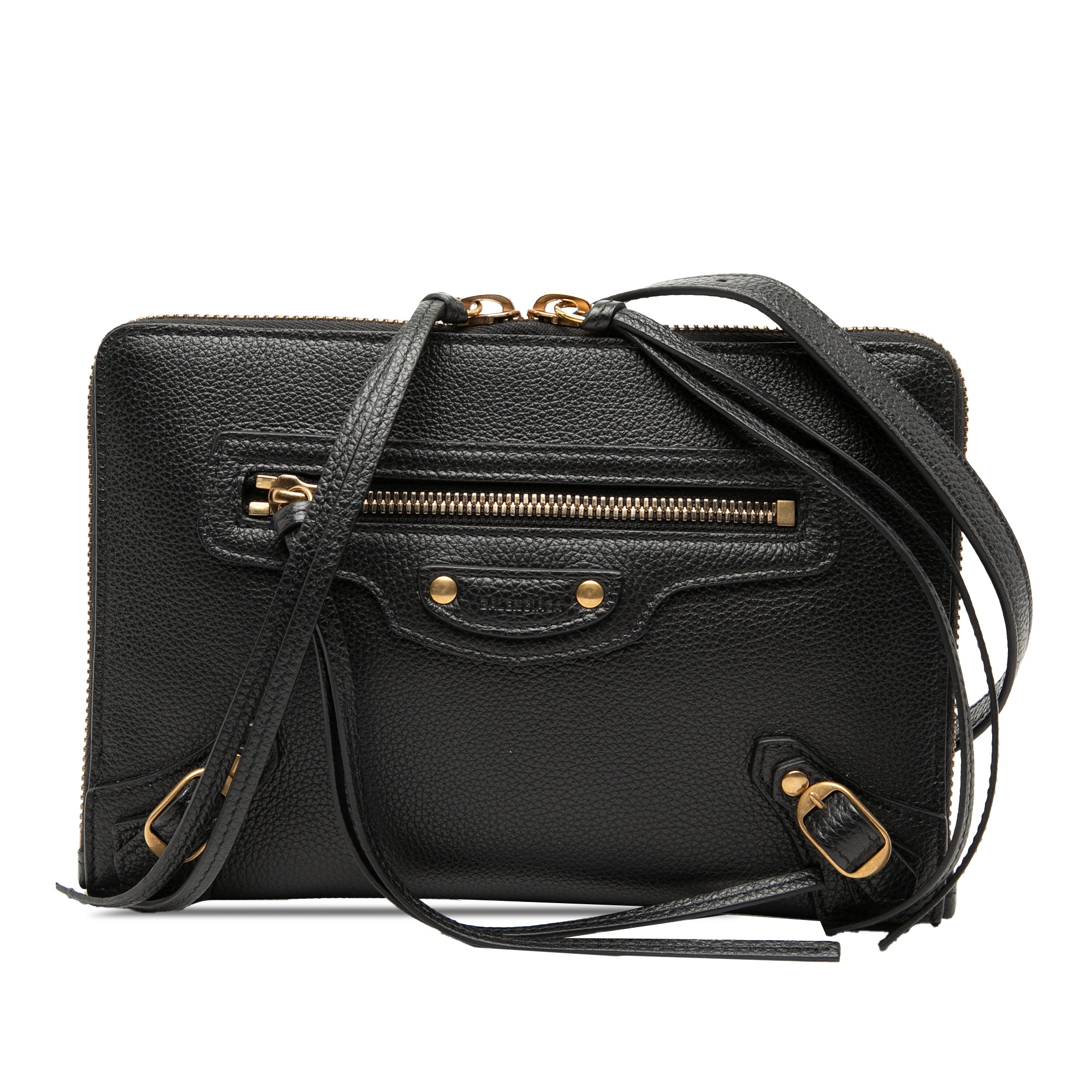 Pebbled Leather Neo Classic City Pouch Crossbody - Image 1