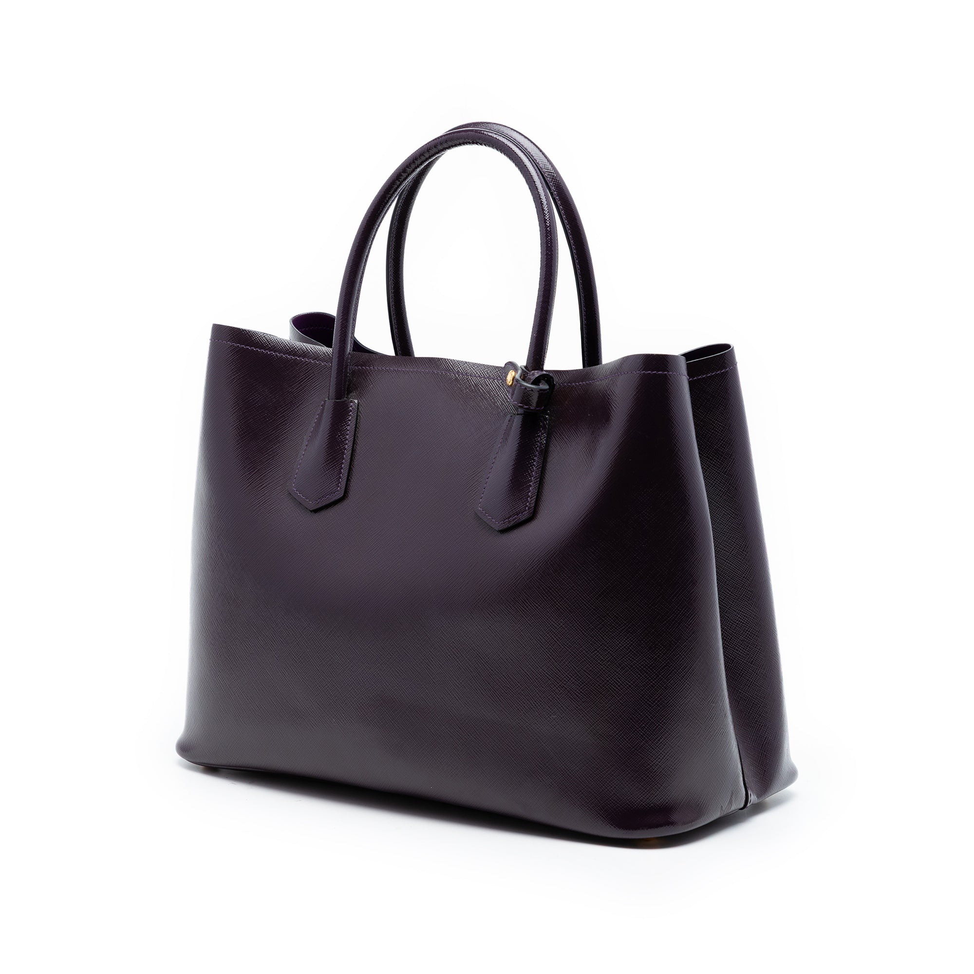Medium Saffiano Cuir Double Satchel - Image 2