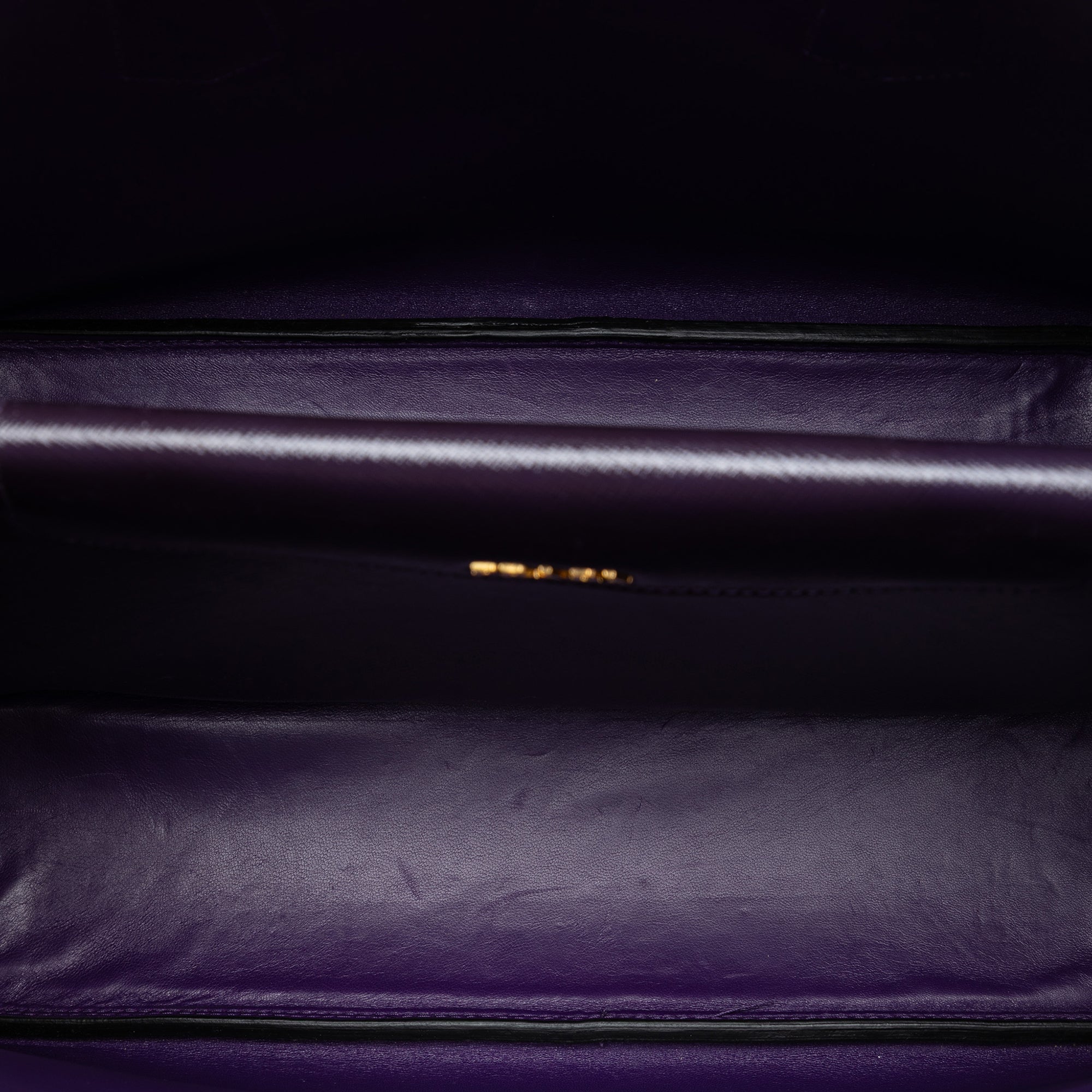 Medium Saffiano Cuir Double Satchel - Image 4