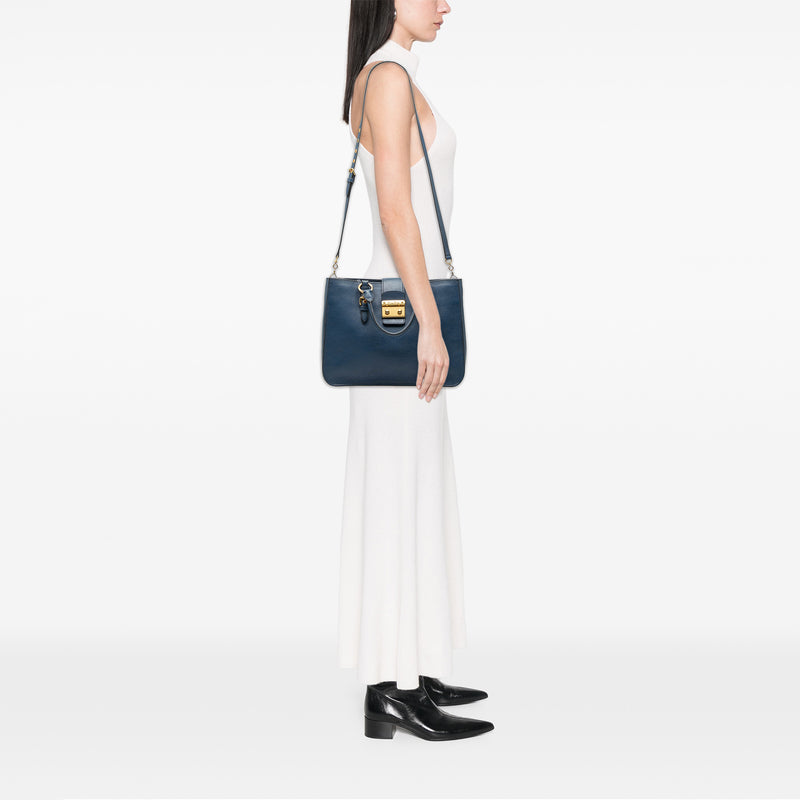 Goatskin Madras Satchel - Image 6