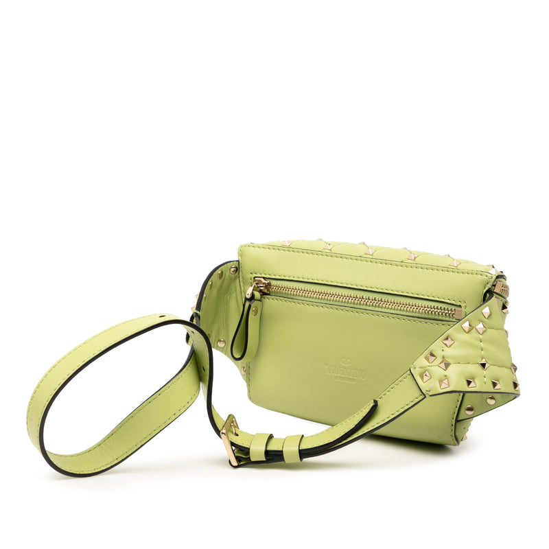 Nappa Rockstud Spike Belt Bag - Image 2