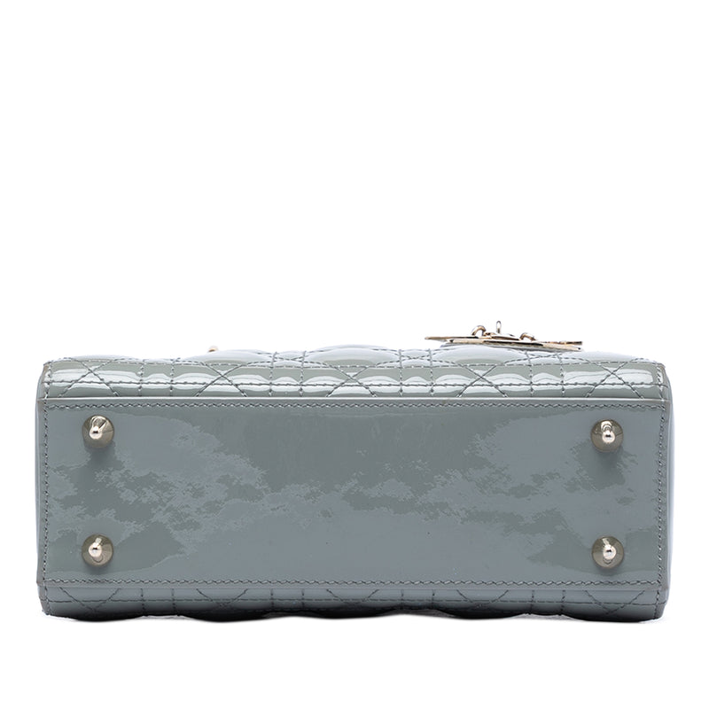 Small Patent Cannage Lady Dior - Image 3
