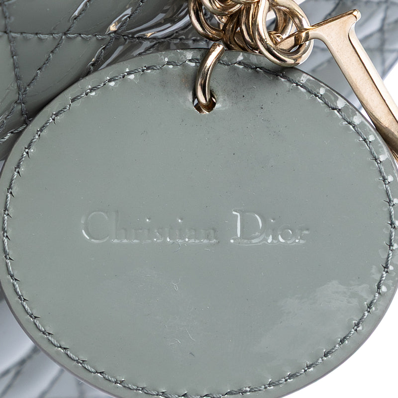Small Patent Cannage Lady Dior - Image 5