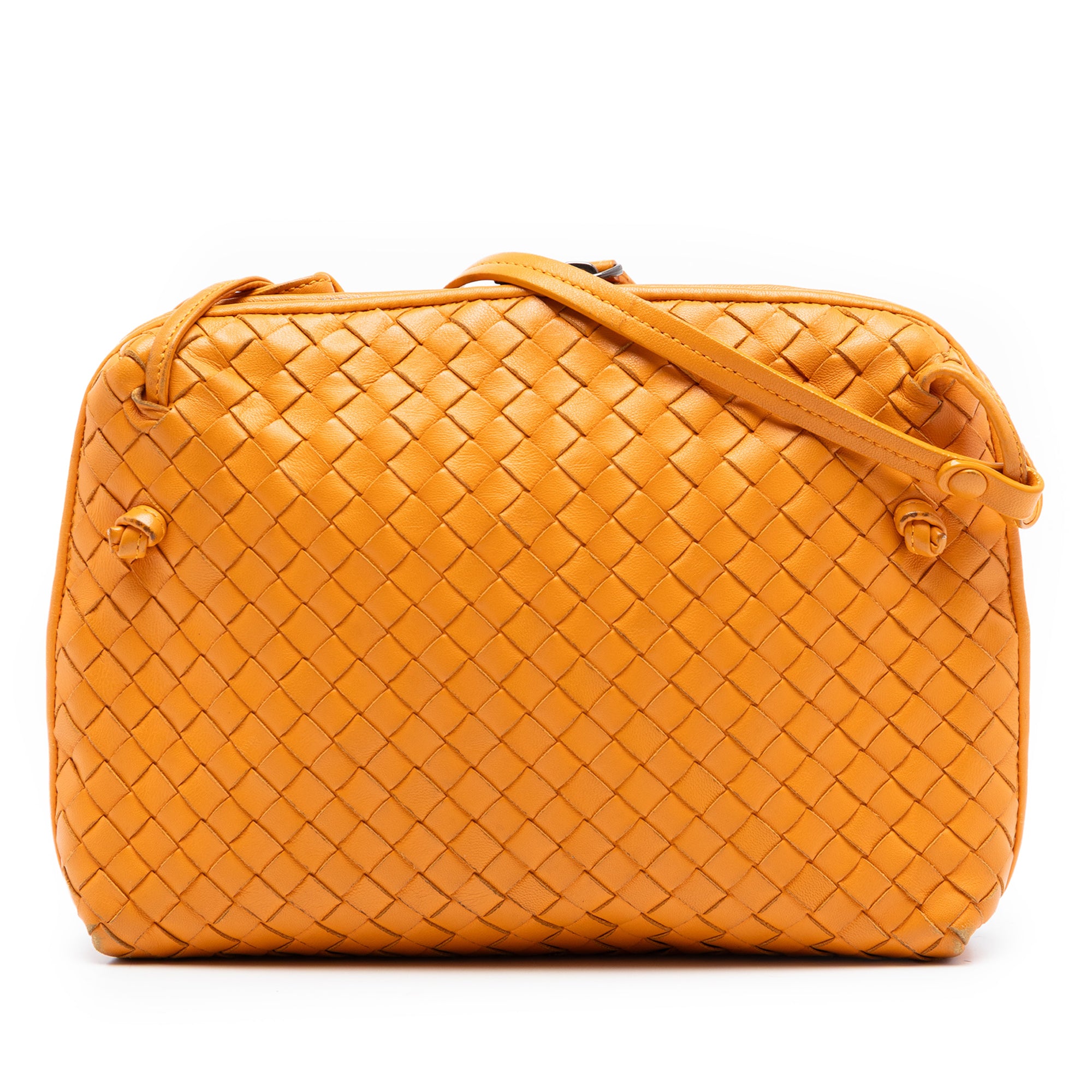 Nappa Intrecciato Nodini Crossbody - Image 1