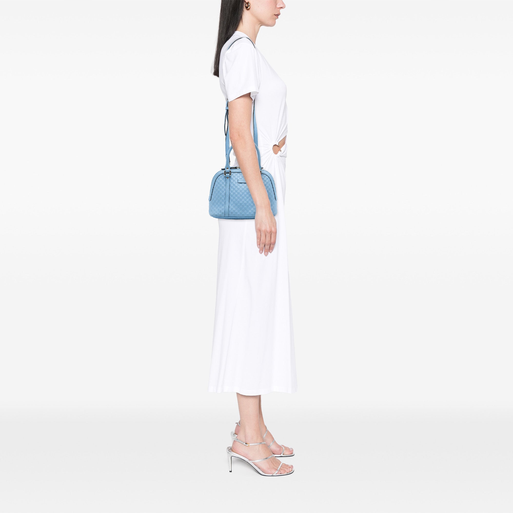 Mini Microguccissima Dome Satchel - Image 10