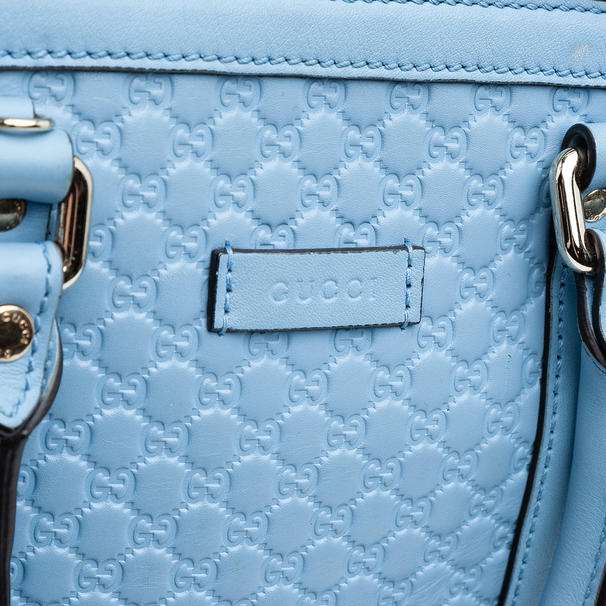 Mini Microguccissima Dome Satchel - Image 7