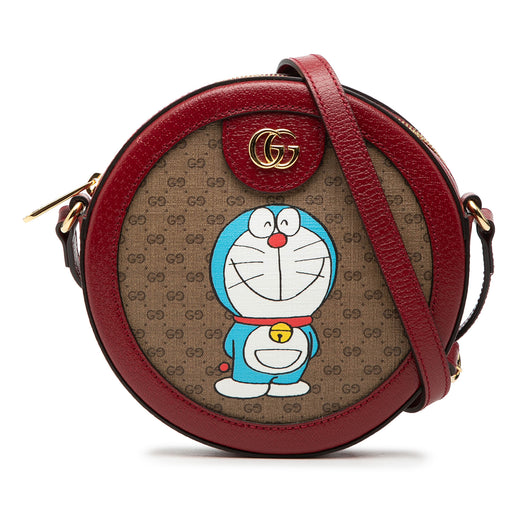 Micro GG Supreme Doraemon Round Crossbody - Image 1