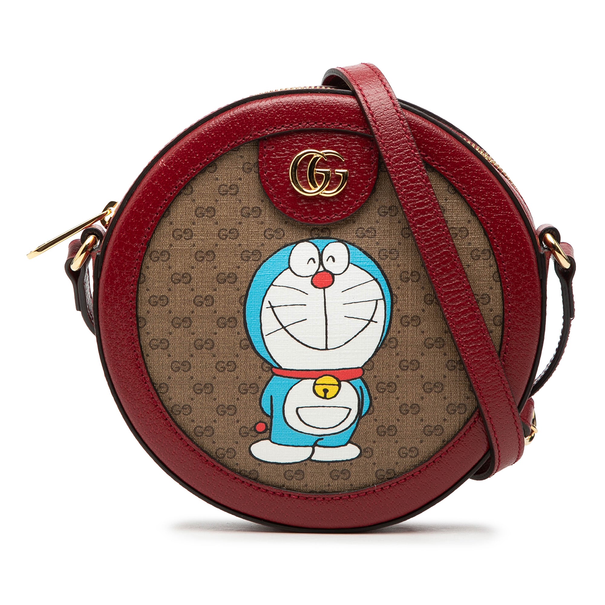 Micro GG Supreme Doraemon Round Crossbody - Image 1