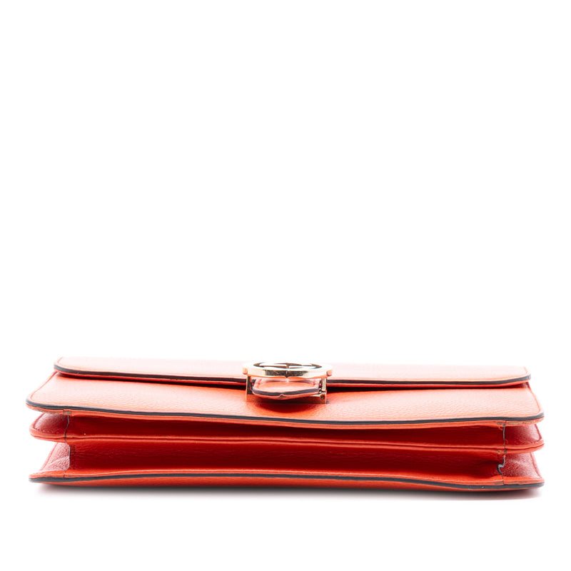 Medium Dollar Calfskin Interlocking G Crossbody - Image 3