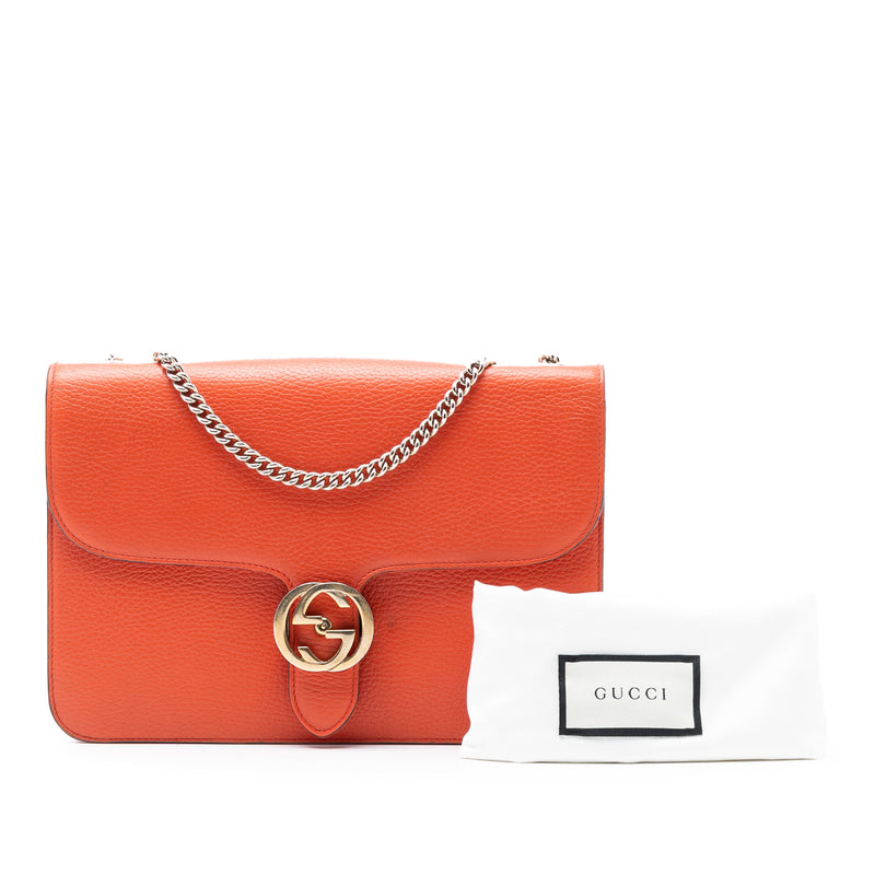 Medium Dollar Calfskin Interlocking G Crossbody - Image 8
