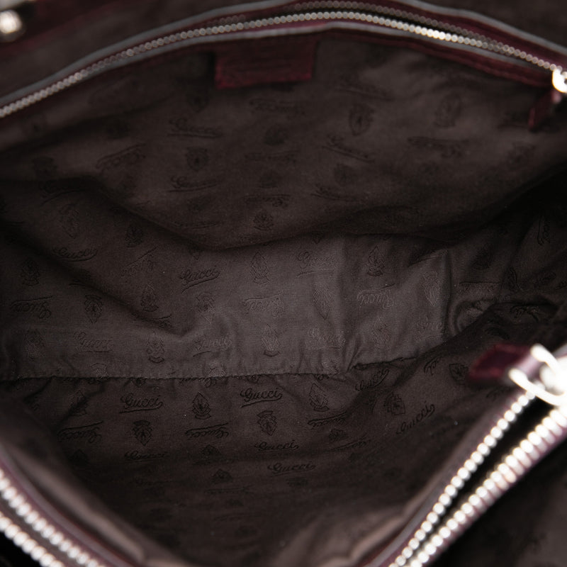 Large GG Canvas Bamboo Libeccio Tote - Image 4