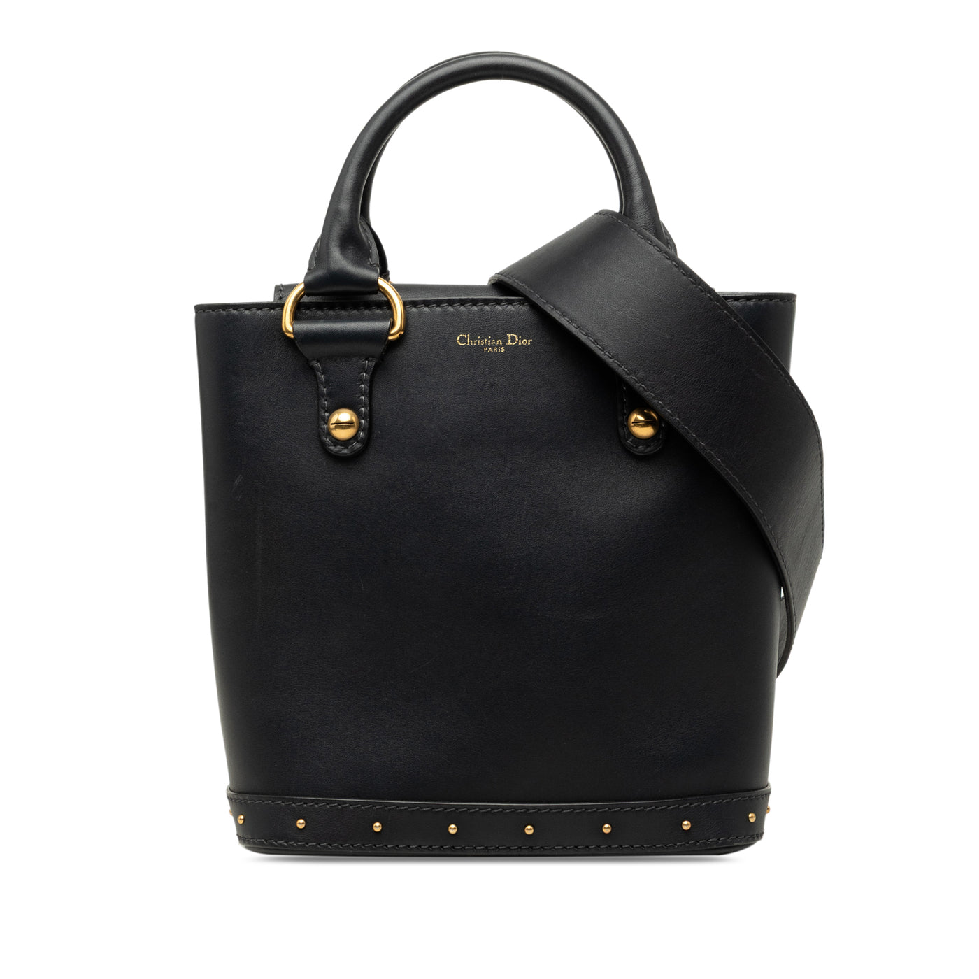 Small Calfskin Dioravenue Bucket Bag - Image 1