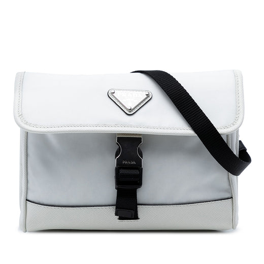 Saffiano Trimmed Re Nylon Smartphone Case - Image 1