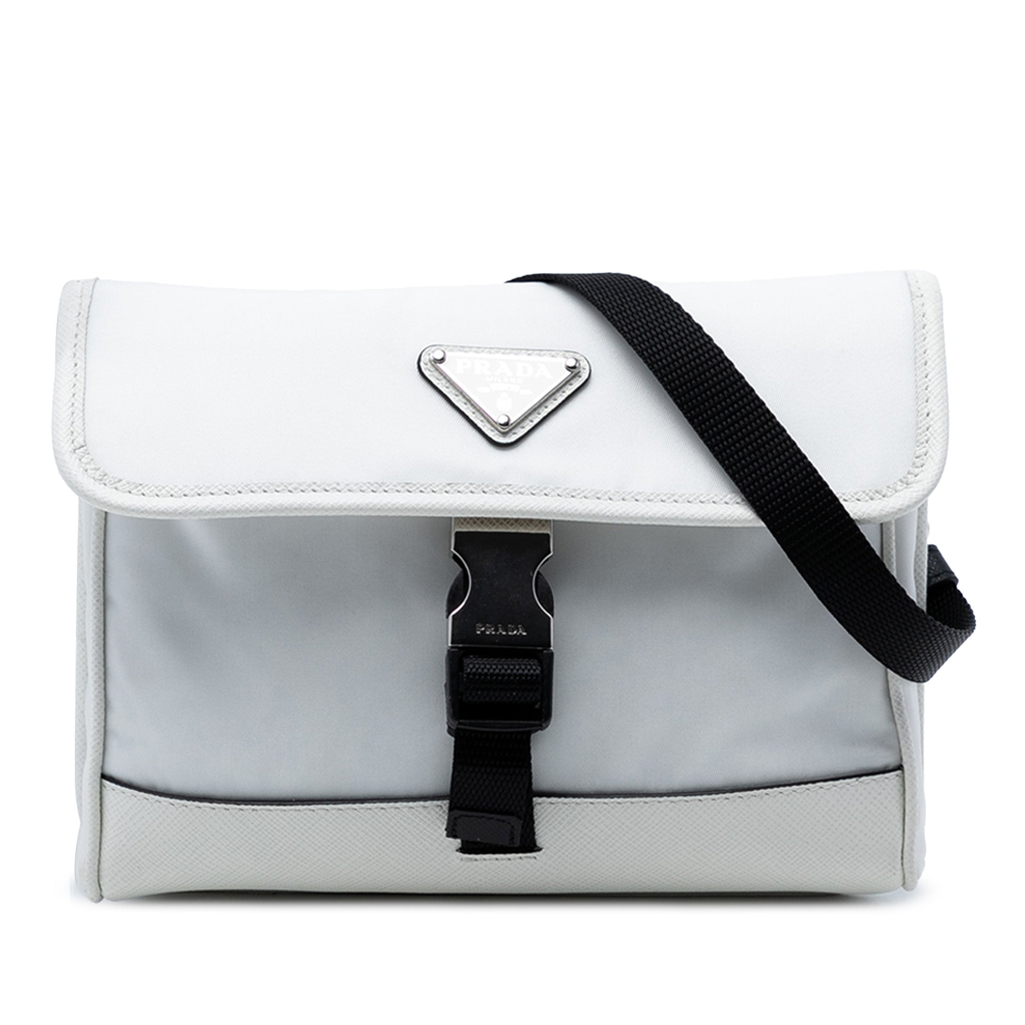 Saffiano Trimmed Re Nylon Smartphone Case - Image 1