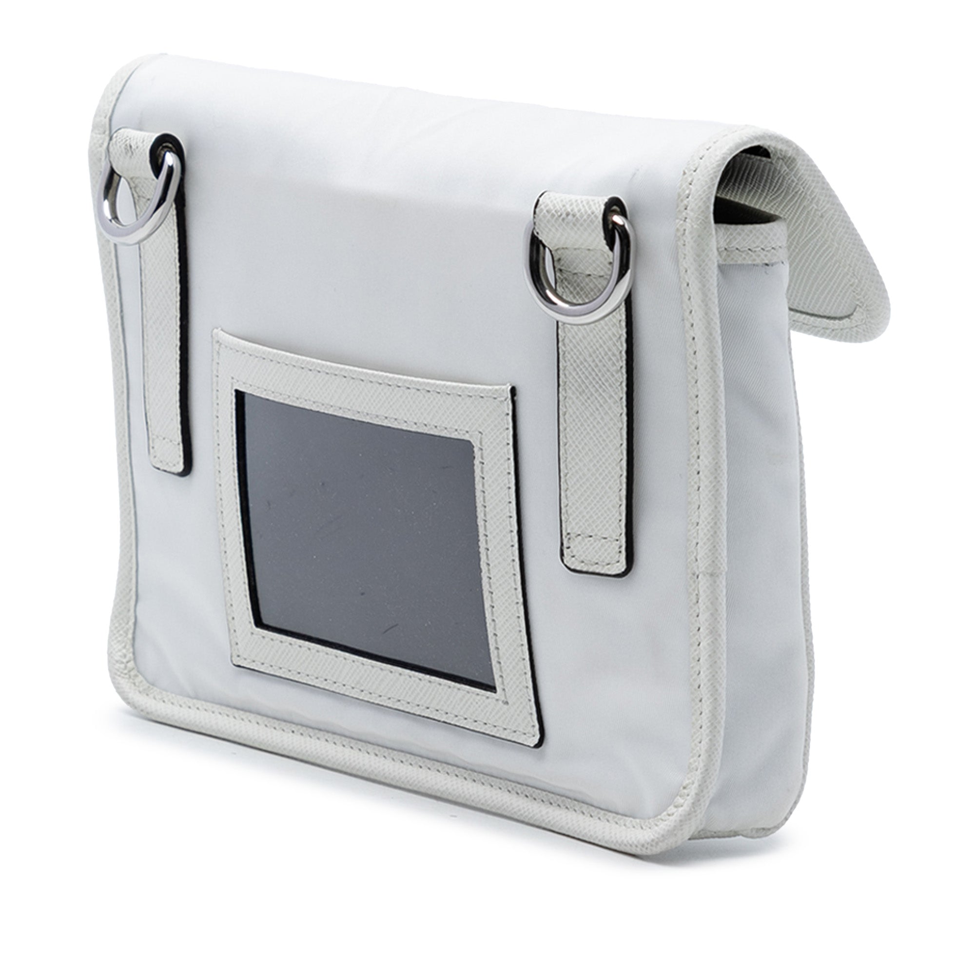 Saffiano Trimmed Re Nylon Smartphone Case - Image 2