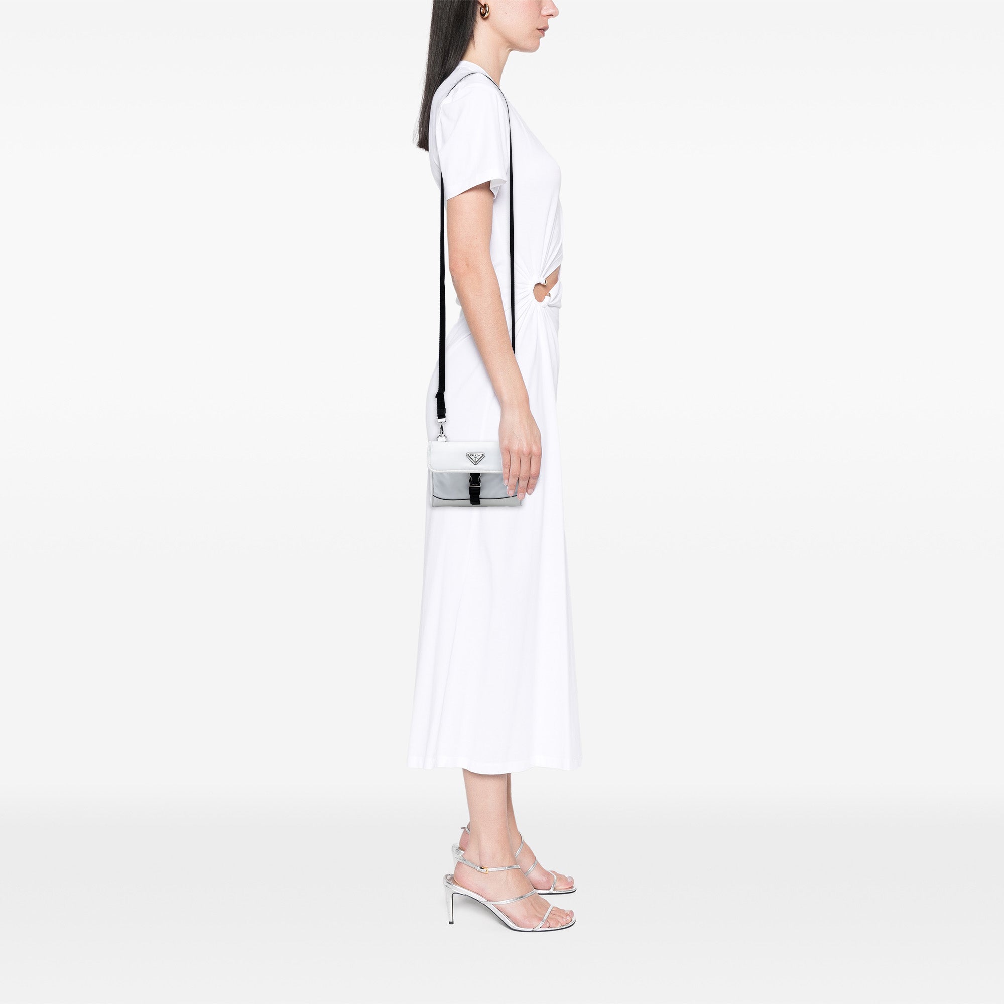 Saffiano Trimmed Re Nylon Smartphone Case - Image 6