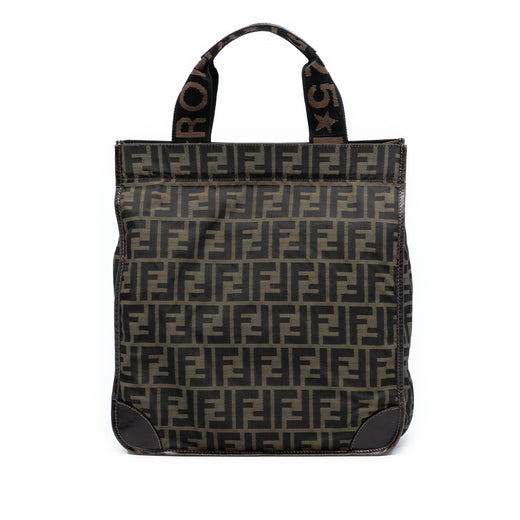 Zucca Canvas Shopping Tote - Image 1