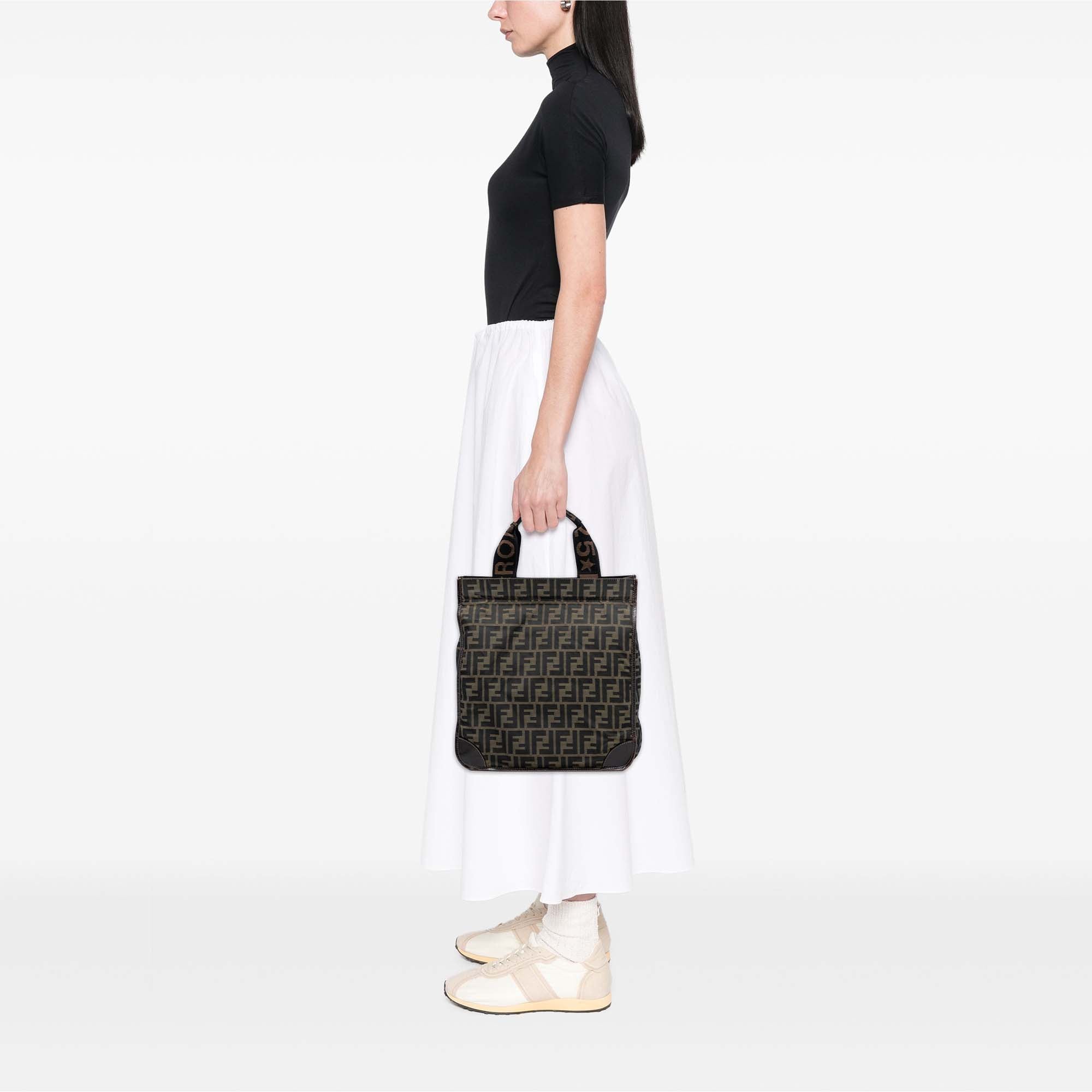 Zucca Canvas Shopping Tote - Image 7