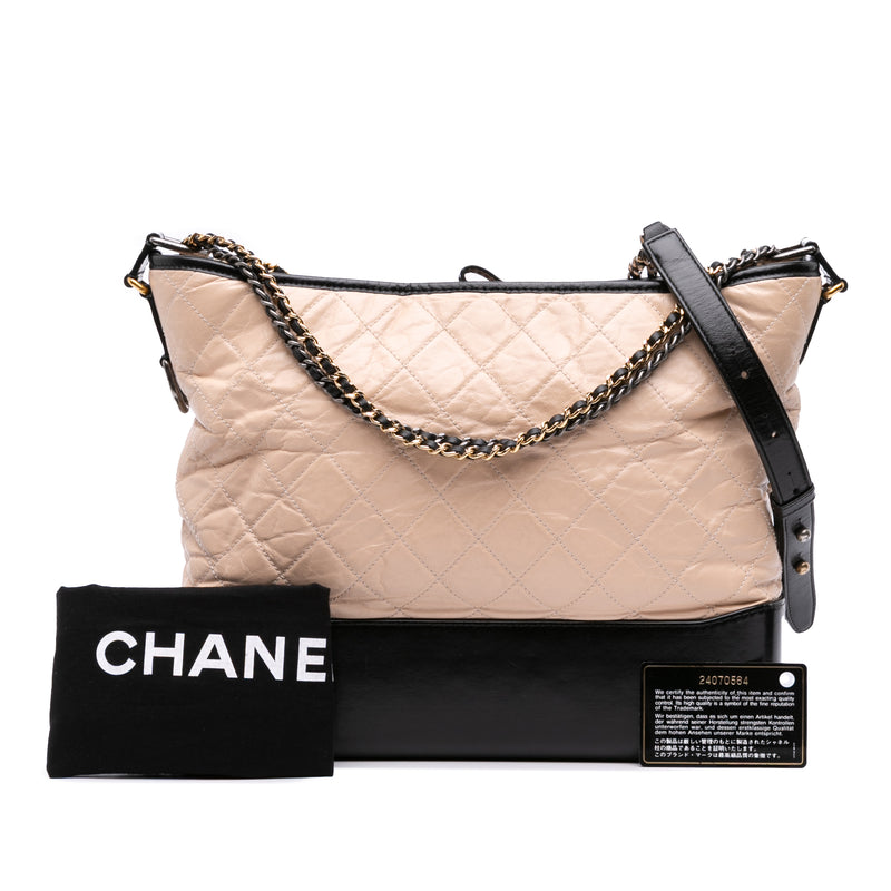 Large Aged Calfskin Gabrielle Crossbody - Image 8