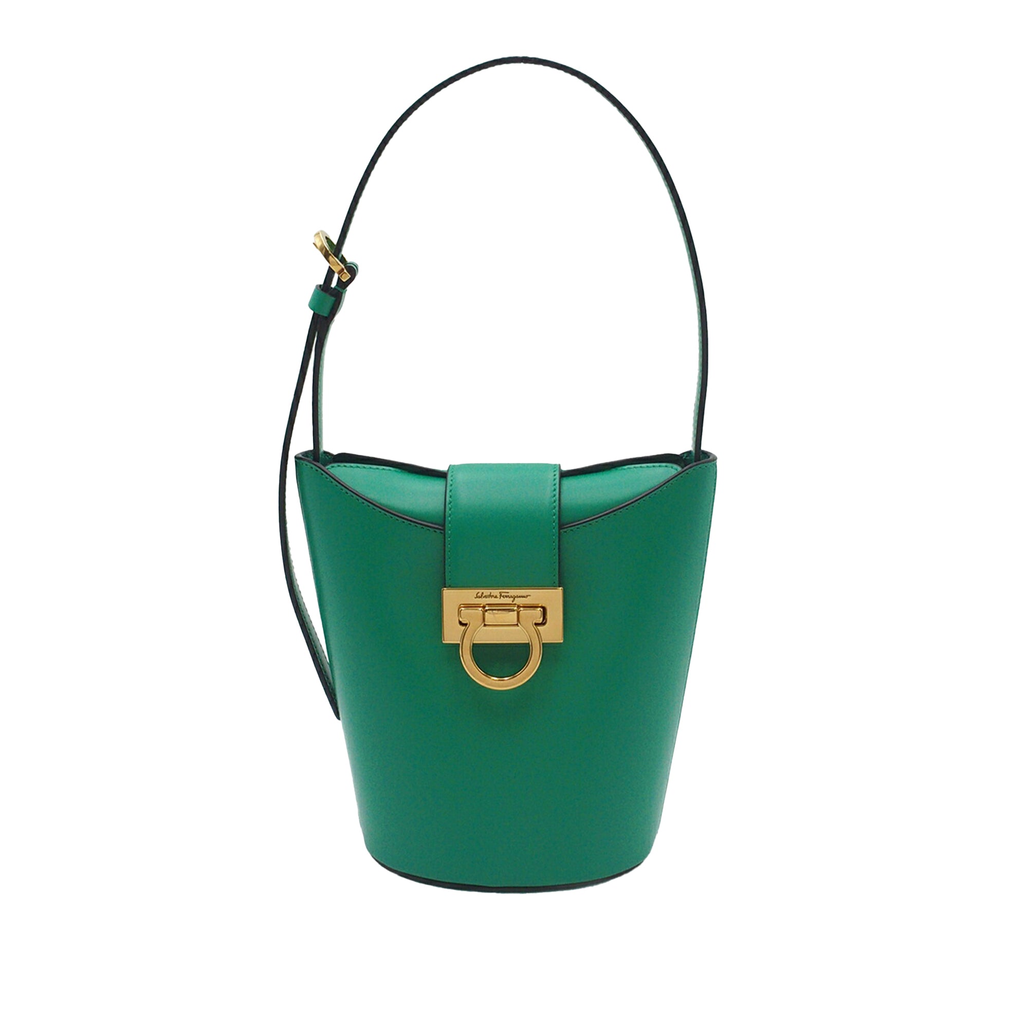 Small Leather Trifolio Shoulder Bag - Image 1